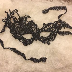 Black Lace Masks